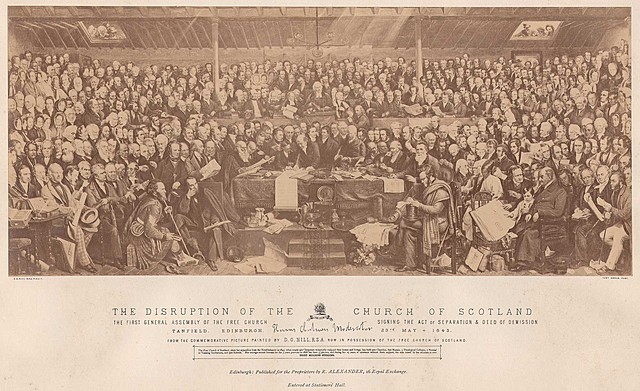 Disruption of the Church Of Scotland