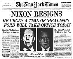 Watergate Scandal (Resignation in 1974)