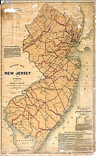 New Jersey became a colony