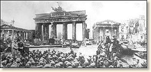 Allies attack in Berlin