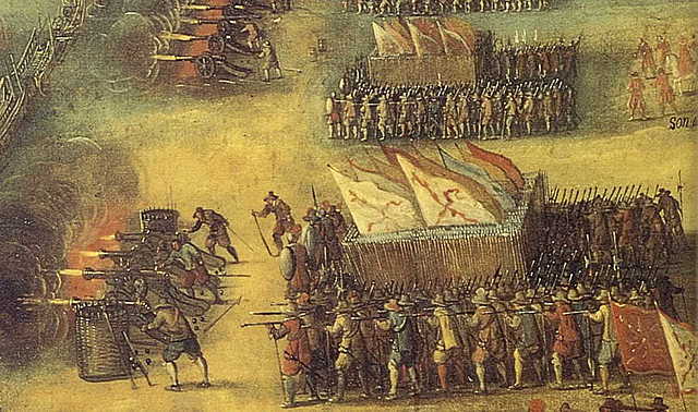 1558: Victoria en la batalla de Gravelinas.