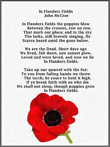 Horrors of Poison Gas Leads to Creation of 'In Flanders Fields' Poem