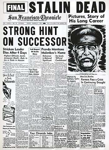 Stalin Dies