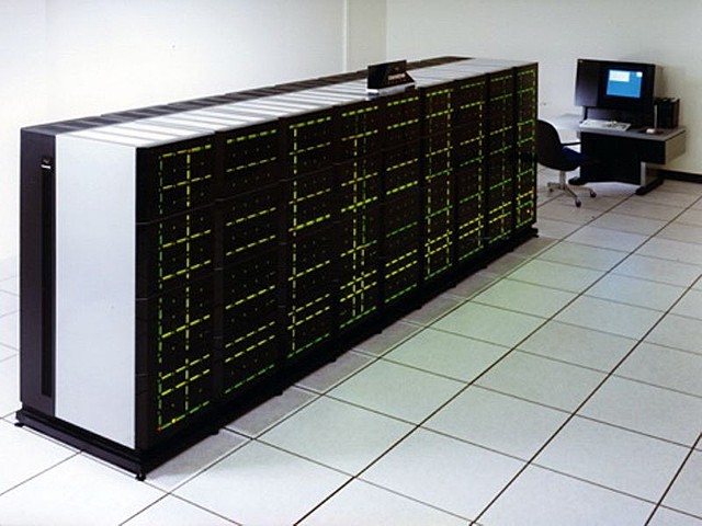 Intel's Touchstone Delta supercomputer system comes online