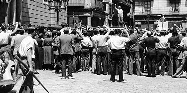 realización de la guerra