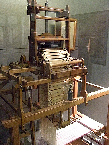 Maquina de Telar de Jacquard