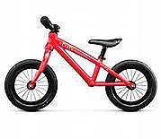 Learning how to ride a bike.