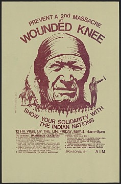 American Indian Movement occupies Wounded Knee: 1973