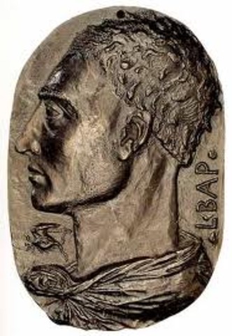 Leon Battista alberti crea un nuevo sistema de sustitución polialfabética