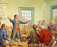 the first Continental Congress meeting was held