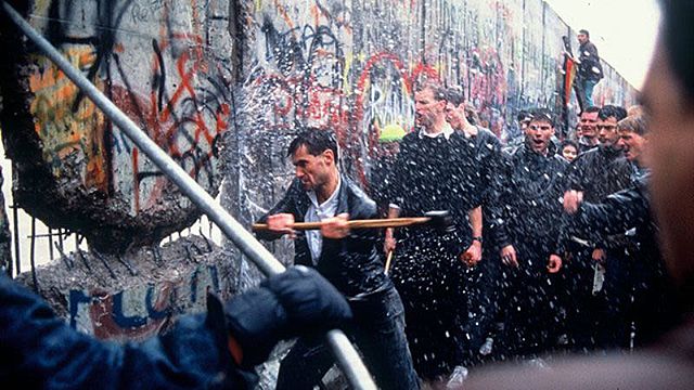 Berlin Wall Falls