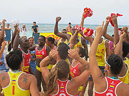 JUEGOS MUNDIALES COLOMBIA PLAYA ( MAYORES) .