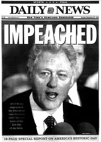 Impeachment of Bill Clinton