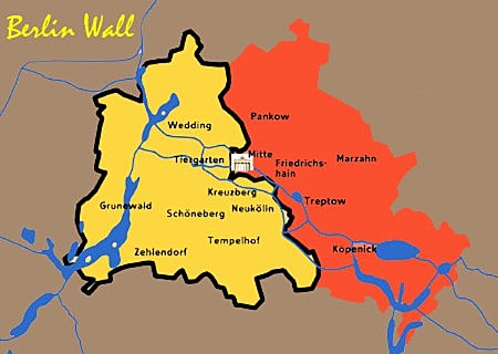 Construction Begins on the Berlin Wall