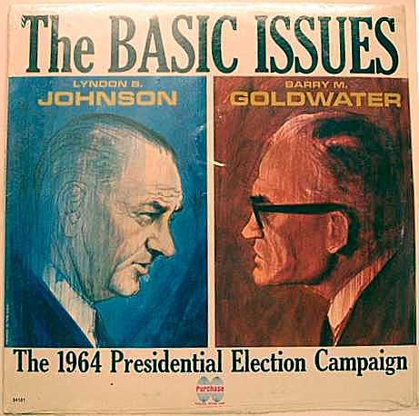 Lyndon B Johnson defeats Barry Goldwater