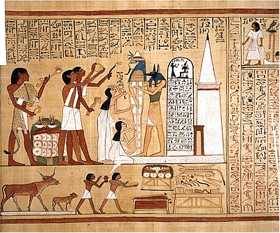 3.100 a.C SURGE LA ESCRITURA EN EGIPTO