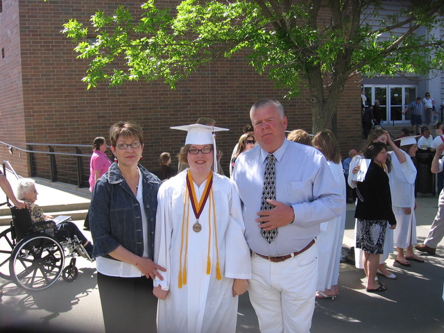 Sam Graduates High School
