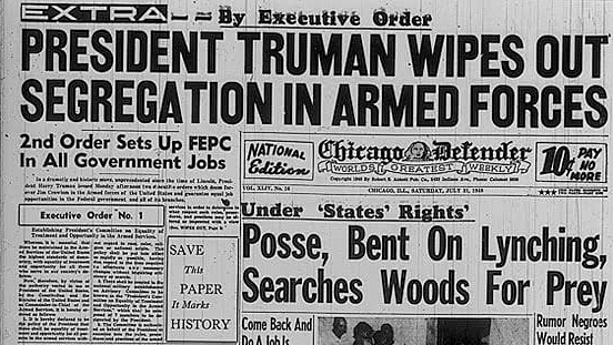 Desegregation of the Military