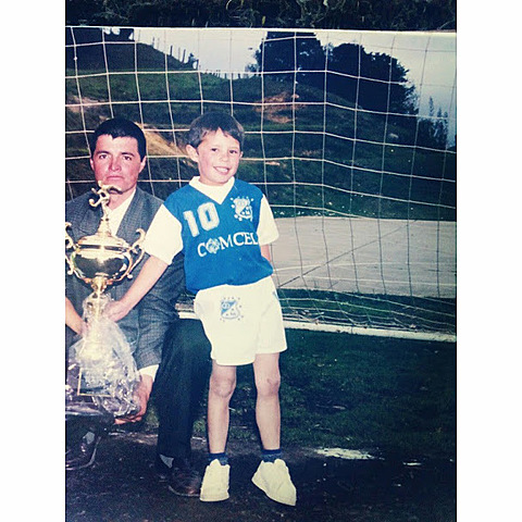 MI PRIMER TITULO COMO FUTBOLISTA