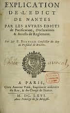 Edict of Nantes Signed