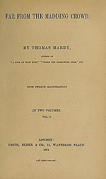 FAR FROM THE MADDING CROWD BY THOMAS HARDY