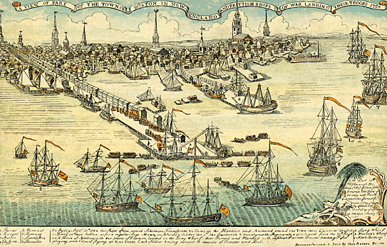 Britain Passes Tea Act in America