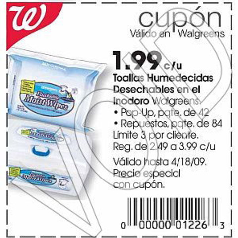 Cupones y reemplazo de producto