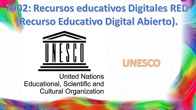 Recursos educativos Digitales RED (Recurso Educativo Digital Abierto).