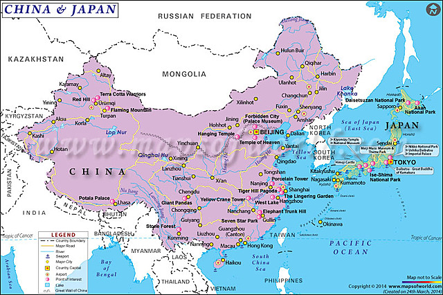 First Japanese is sent to china