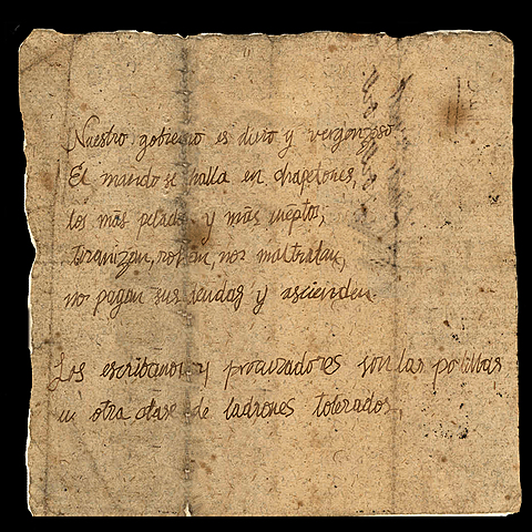 Pasquines Sediciosos