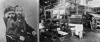 Primera prensa de periódico (1836)