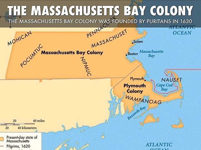 Massachusetts bay colony is founded