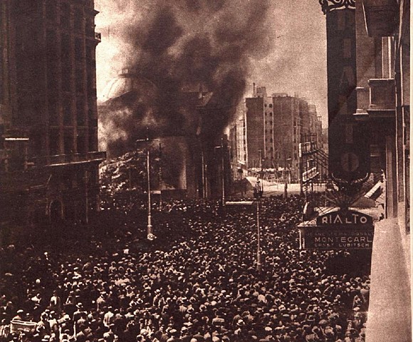 Quema de conventos en Madrid.