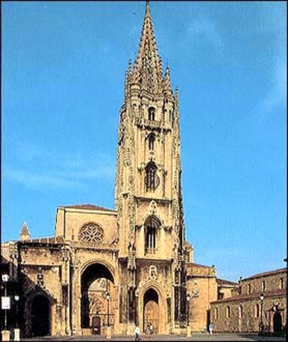 Traslado de la capital del reino de Oviedo