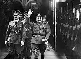 Encuentro de Hendaya entre Franco y Hitler.