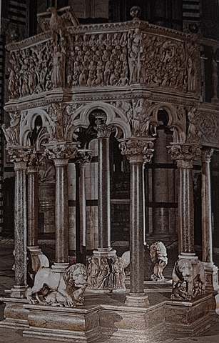 Nicola Pisano, Pulpito della Cattedrale di Siena