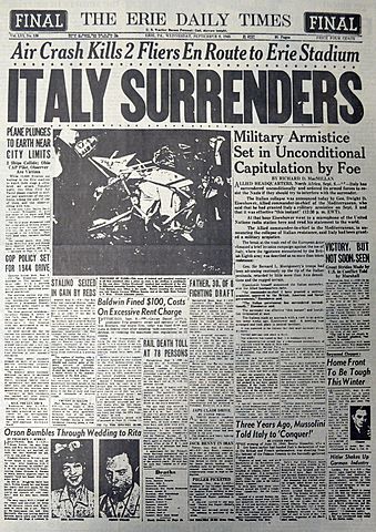 Italy surrender