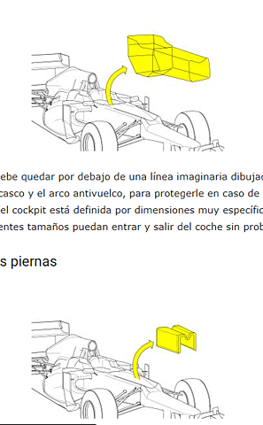 S'EXPLICA QUE LA CÈL•LULA DE SUPERVIVÈNCIA HA D'INCLOURE LA ZONA DELS PEUS DEL PILOT.