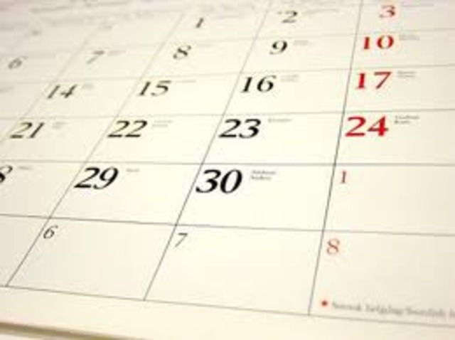 Organisation of time