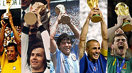 Timeline: Historia de los mundiales de fútbol.