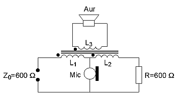 Circuito electrico basico del Teléfono