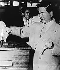 Ngo Dinh Diem cancels elections in Vietnam