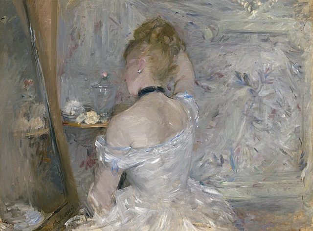 Berthe Morisot - ''dona al seu lavabo ''