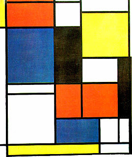 De Stijl  Mondrian - Tableau II