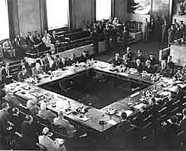 The Geneva Accords cause Vietnam to be split into North and South.