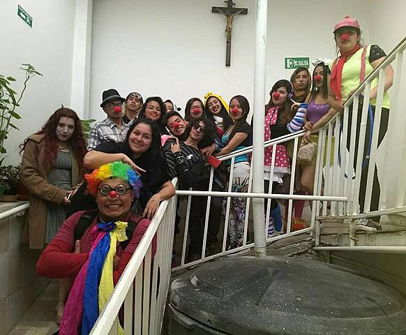 Ingreso a el curso de Teatro, de la universidad Uniminuto, aprovechando que era lo que queria estudiar .