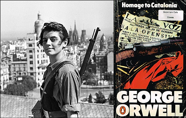 George Orwell Spanish  described his Experienced in Spanish Civil War