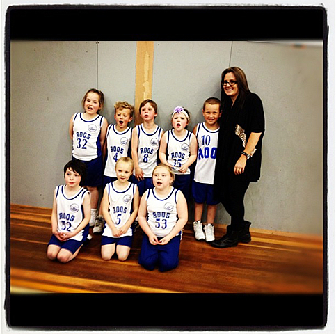 First Ever Basketball Team