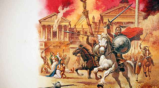 Romerrigets fald & Middelalder