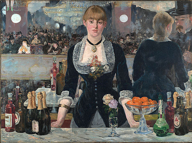 Manet - El bar del Folies Bergère